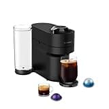 Nespresso Vertuo Pop+ Deluxe Coffee and Espresso Maker by De'Longhi, Black Matte Dark Chrome