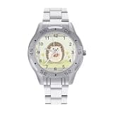 FekiLoot Watches for Men Big Face Stainless Steel Wristwatch Casual Watch