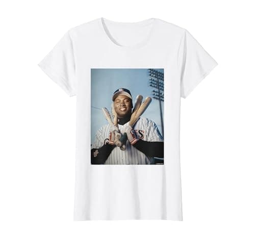 Tony Gwynn Fielder San Diego Mr Padres by Michael Grecco T-Shirt, Women, White, X-Small