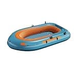 Thick Inflatable Kayak Durable PVC Fishing Boat Family Portable Lightweight Rafting Outdoor Dropstitch Dinghy(Style B)