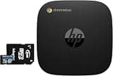 HP Chromebox G4 Mini Desktop PC (Intel Celeron 7305, 8GB DDR4, 64GB eMMC SSD, Intel UHD Graphics, 65W PSU, Bluetooth 5.3, WiFi 6E, RJ-45, 2 HDMI, Chrome OS) w/256GB microSDXC Card
