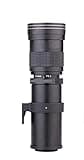 Compatible for Sony A-Mount Alpha DSLR A100 A200 A350 A550 A580 A77 A850 A900 420-800mm Super Telephoto Lens