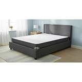 Star20XX Full Mattress, Foam Mattress, Bunkie Board Mattress with Built-in Support, Inch White Fabric Bed for Bunk Frames, Guest Rooms and Compact Bedrooms