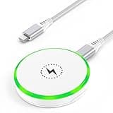 Magnetic Wireless Charger Fast Charging Pad for iPhone iPhone 17/17 Pro/17 Pro Max/16 Pro/16 Pro Max/15/14/13/12 & AirPods 4/3/2/Pro, Portable Wireless Charger for Mag-safe Charger for Samsung S26 S25