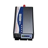Pure Sine Wave Inverter 5000W DC 12V 24V to AC 110V 220V Power Converter Color Display Solar Car Inverters(60V-110V(60HZ))