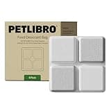 PETLIBRO Pet Food Desiccant Bag, 6 Packs Desiccant Bags for Cat Dog Feeder, Keep Pet Food Dry and Fresh, Suitable PETLIBRO Automatic Cat Feeder Model PLAF005, PLAF006, PLAF103, PLAF203, PLAF301