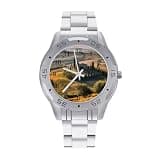 FekiLoot Watch for Men Big Face Stainless Steel Wrist Watch Personality