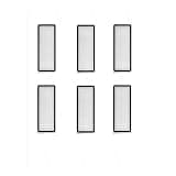 Compatible For Roborock,Qrevo Pro/Qrevo MaxV/Qrevo S Robot Vacuum Accessories Mop Filter Main Side Brush Parts Replacement(6pcs)