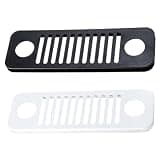 Gadpiparty 2pcs Rectangular Computer Host Air Vent Cooling Grille Made of Plastic with Thread Opening Design to Heat Dissipation for Office Appliance and Computer Accessories