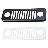 Gadpiparty 2pcs Rectangular Computer Host Air Vent Cooling Grille Made of Plastic with Thread Opening Design to Heat Dissipation for Office Appliance and Computer Accessories