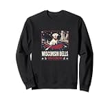 Wisconsin Dells Wisconsin Vintage Dog Lover Design RA0D Sweatshirt