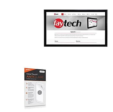 BoxWave Screen Protector Compatible with FayTech FT32I5CAPOB - ClearTouch Anti-Glare (2-Pack), Anti-Fingerprint Matte Film Skin