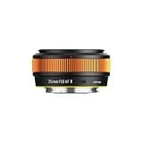 DSLR Camera Lens, 25mm F1.8 AF APS-C Large Aperture Prime Camera Portrait Lenses,Compatible for Sony E Fuji FX30 Nikon Z ZVE-10 A5000 A5100(Red,E-Mount(APS-C))