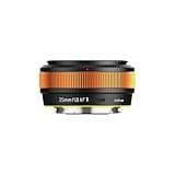 DSLR Camera Lens, 25mm F1.8 AF APS-C Large Aperture Prime Camera Portrait Lenses,Compatible for Sony E Fuji FX30 Nikon Z ZVE-10 A5000 A5100(Red,E-Mount(APS-C))