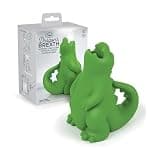 Genuine Fred DRAGON'S BREATH Microwave Steam Cleaner, BPA-Free Silicone Dragon Design, Easy to Use, Reduces Cleaning Time, Dishwasher Safe, Fun and Effective Kitchen Gadget