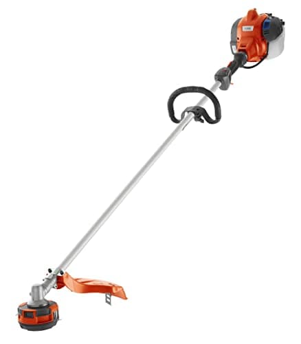 Husqvarna 130L Gas String Trimmer, 28-cc 2-Cycle, 18-Inch Straight Shaft Gas Weed Wacker with Rapid Replace Trimmer Head for Seamless String Reloading, Gifts for Men, 970514405