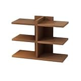 WANGHAI2024M Bookcases Open Desktop Simple Bookshelf Six Grids Density Board Office Storage Rack