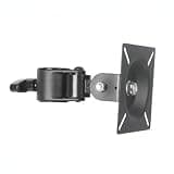 Monitor Desk Mount, Single Arm Steel Stand with Adjustable Height & Tilt, Space-Saving Clamp for Home Office (1 PC)