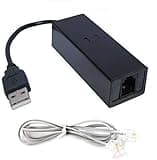 USB 56K External Dial Up Fax Data Modem Windows 10/8 / 7 / XP/Vista