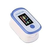 Pulse Oximeter with Respiration and OLED Display, Oximetro Fingertip Oxygen Monitor for Accurate SpO₂ and Respiration Rate Monitoring