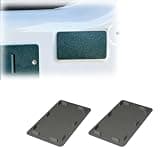 XMWPKQ Rear Door Handle Cover, Tailgate Trim Cover, Rear Door Access Panel, Compatible with Jumper Ducato Boxer, Rear Door Opener Mechanism Cover Replacement Part,Pack of 2