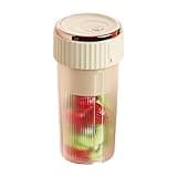 TKOWTB 450ML Portable Blender Electric Juicers USB Rechargeable Smoothie Mini Blender Personal Juicer 6 Cutter