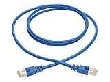 Eaton Tripp Lite N262-006-BL Cat6a 10G Shielded Snagless Ethernet Patch Cable, RJ45 M/M, STP PoE, Blue 6 ft (1.83 m) 26AWG Gold Plated, Cloud Care Pre-Configured Bundle Eligible (1 Pack)