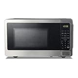 0.7 Cu Ft Microwave Oven, 700W Countertop Microwave Oven With 8 Auto Cook Programs, Stainless Steel - EXPRESS COOK & +30 SEC BUTTON: Quickly Start Cooking Or Add Extra Time With A Single Press