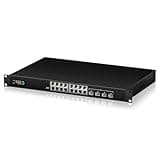 keepLiNK 16 Port 2.5G Network Ethernet Switch, 16 x 2.5Gb RJ45 Ports, 4 x 10G SFP Slots, 240Gbps Switching Capacity, Desktop or Rack Mount/Metal Case/Fan Cooling/Plug and Play Unmanaged