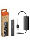 Amazon Fire TV Stick HD (newest model) bundle with Alexa Voice Remote Pro and Made for Amazon, USB-C Power Cable (eliminates the need for AC adapter)