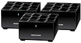 Netgear Nighthawk Mesh WiFi 6 System (MK6W) Up to 4,500 sq. ft. Dual-Band Easy Mesh Compatible Internet Speeds Over 100Mbps