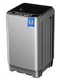 BODACIOUS 1.7 Cu. Ft Portable Washing Machine - Compact Washer w/10 Cycles