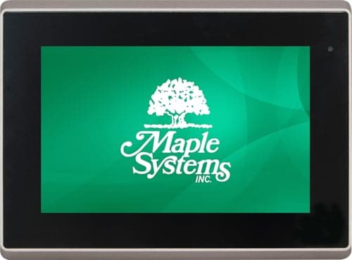 Maple Systems OMI6807CP - 7-Inch Industrial Panel PC, Capacitive Touch, Aluminum Enclosure, Extended Temp (512, TB, 32, GB)