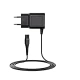 12V 4.3V Suitable Compatible with Philips shaver charger, hair clipper, charging power adapter, USB power adapter cable HQ8505 A00390(EU 4.3V)