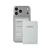 XTEINK X3 eBook Reader (Developer Edition), 3.7" Pocket E-Ink eReader, Ultra-Thin 0.2", 2 oz, Magnetic-Ready Pogo-Pin Charging, Gyroscope Page-Turn, Distraction-Free Reading, 16GB, Mist Gray