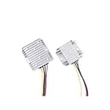 GPSIARKHAZ DC-DC 36-48V to 24V Power Converter 8A 22A Buck Regulator Step-Down Voltage Supply Moudle Waterproof for Car(8A)