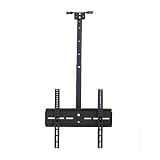 SDdPulse TV StandTv Wall Mount Ceiling TV Mount Adjustable Tilt Swivel TV Bracket with Loading 110 Lbs Ceiling TV Mount Bracket Apply to Shopping,0.51.5m