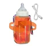 Portable Bottle Warmer | Three Temperature Adjustable Car Travel Bottle Warm Bag,Travel Temperature Control Breast Milk Heating Pouch for Outside Walk Shopping Travelling