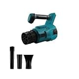 Brushless Electric Blower 3 Gears Regulation Cordless Efficient Fallen Leaves Dust Snow Tool for Battery Pin(No Battery)