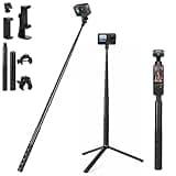 YIFMEIG Phone Tripod,28-inch Extendable Selfie Stick,Portable Phone Tripod,Ideal for Cooking,Crafts,Live Streaming,vlogging,and Video Recording,Compatible with iPhone and Android Smartphones