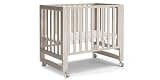 MAMAZING EvoNest 6-in-1 Convertible Baby Mini Crib with Wheels