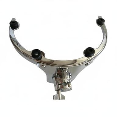 FytStycale Tom Isolated Mount Heavy Duty Tom Drum Isolated Mount Easy Installation Drum Rims Holder, 10 Inch