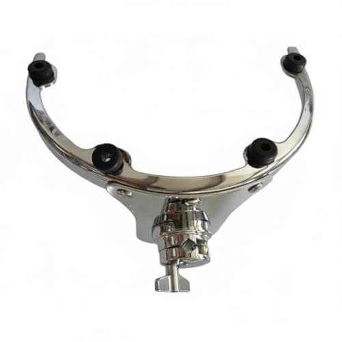 FytStycale Tom Isolated Mount Heavy Duty Tom Drum Isolated Mount Easy Installation Drum Rims Holder, 10 Inch