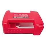 1PCS Portable for Charger Adapter for 18V Li-ion for Battery with PD for qc3.0 Output for Compatible with 1830 1840 1850 1860 Series Red