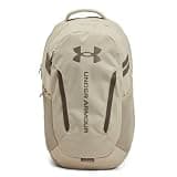 Under Armour Unisex-Adult Hustle 6.0 Backpack, (289) Khaki Base/Khaki Base/Taupe Dusk, One Size Fits Most