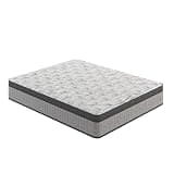 lafengyan Hybrid Mattress with Cooling Gel Memory Foam and Pocket Springs, 10 Inch Twin Size for Side Back Stomach Sleepers