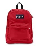 JanSport SuperBreak One Backpacks - Durable, Lightweight Bookbag with 1 Main Compartment, Front Utility Pocket with Built-in Organizer - Premium Backpack, Red Tape