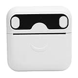 Luqeeg 203DPI Portable Inkless Sticker Printer, Handheld Thermal Printer, Bluetooth Label Maker with Black & White Printing, Ideal for Students