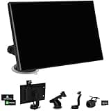 11" Wireless CarPlay Screen for Car, Portable 11" CarPlay & Android Auto IPS Touchscreen with 4K Front Dash Cam 1080P Backup Cam, Bluetooth, Navigation, Mirror Link, Voice Control, FM