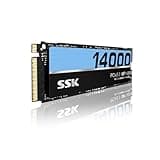 SSK 1TB Internal SSD,M.2 NVMe SSD 2280 PCIe Gen5 up tp 14000MB/s Read Speed, TLC NAND High Performance Internal Solid State Drive for Gaming,Video Editing,AI Computing,Content Creation, Laptop